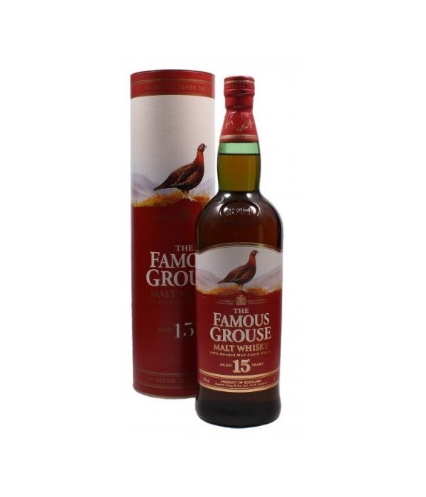 The Famous Grouse 15 Years Old Malt Whiksy bij t Bockje in Bathmen