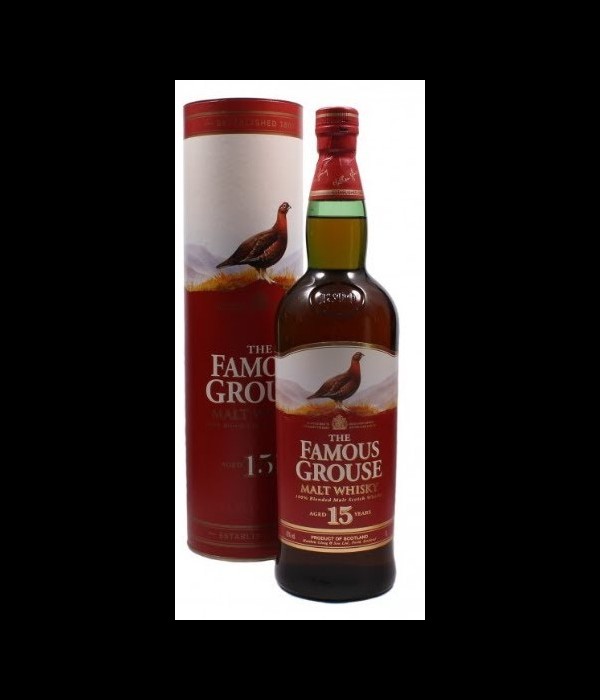 The Famous Grouse 15 Years Old Malt Whiksy bij t Bockje in Bathmen