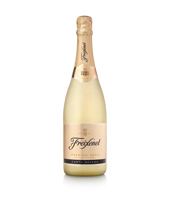 Freixenet Carta Nevada semi seco, wijn bij t Bockje in Bathmen