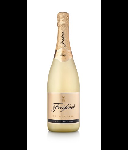 Fles Freixenet Carta Nevada semi seco, wijn op voorraad bij slijterij t Bockje in Bathmen