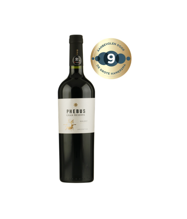 Phebus Gran Reservado Malbec Mendoza, wijn bij t Bockje in Bathmen