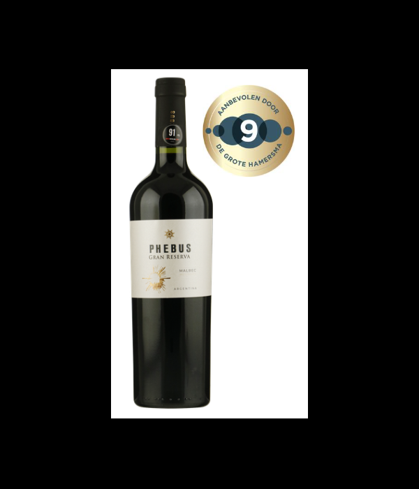 Phebus Gran Reservado Malbec Mendoza, wijn bij t Bockje in Bathmen