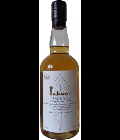 Fles Japanse whisky van Ichiro&rsquo;s Malt, op voorraad bij slijterij t Bockje in Bathmen