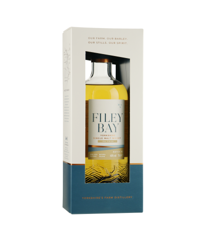 Fles Filey Bay IPA Finish Batch 2, single malt whisky, op voorraad bij slijterij t Bockje in Bathmen