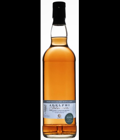 Fles Adelphi Dailuaine 10 Years Old 2015, single malt whisky, op voorraad bij slijterij t Bockje in Bathmen