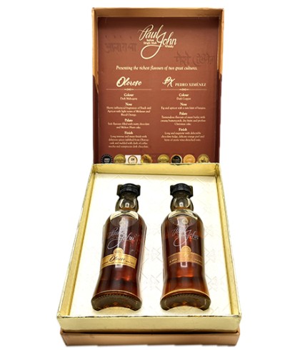 Geschenk Paul John Whisky 2-pack Stories from Spain, bij slijterij ’t Bockje in Bathmen