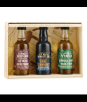 Bottiglia di The Whistler Malts & Grains 3x5cl, whisky, disponibile