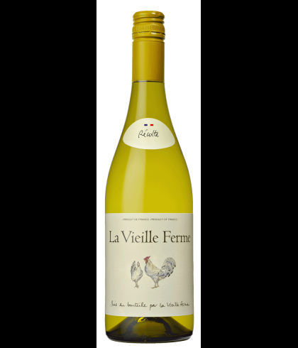 Fles La Vieille Ferme Blanc, wijn op voorraad bij slijterij t Bockje in Bathmen