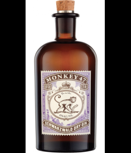 Fles Monkey 47 Gin, gin, op voorraad bij slijterij t Bockje in Bathmen