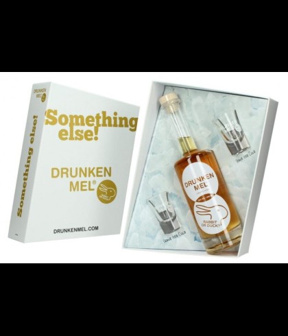 Geschenk DRUNKEN MEL Giftpack, bij slijterij ’t Bockje in Bathmen