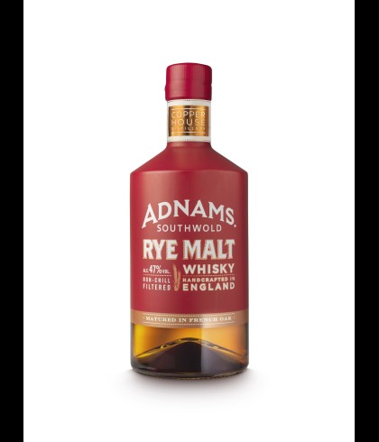 Fles Adnams Rye Malt, whisky, op voorraad bij slijterij t Bockje in Bathmen