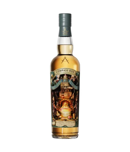 Fles Compass Box Brûlée Royale, single malt whisky, op voorraad bij slijterij t Bockje in Bathmen