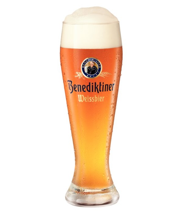 Benediktiner Weissbier Glas bij t Bockje in Bathmen