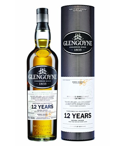 Fles Glengoyne 12 Years Old, single malt whisky, op voorraad bij slijterij t Bockje in Bathmen