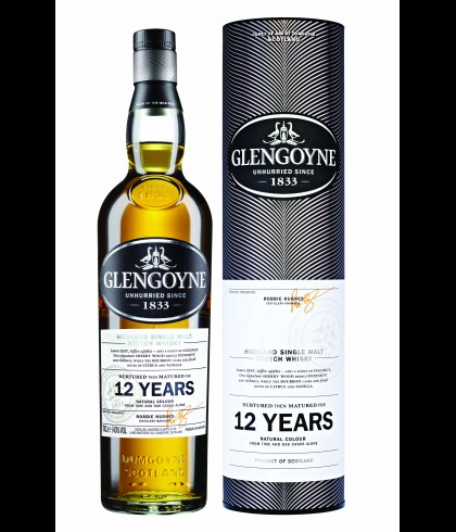 Fles Glengoyne 12 Years Old, single malt whisky, op voorraad bij slijterij t Bockje in Bathmen