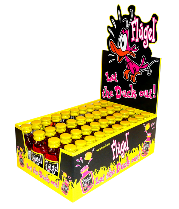 Flügel Vodka Energy 40-pack bij t Bockje in Bathmen