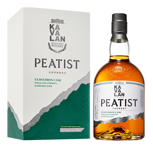 Fles Taiwanese single malt van Kavalan, op voorraad bij slijterij t Bockje in Bathmen