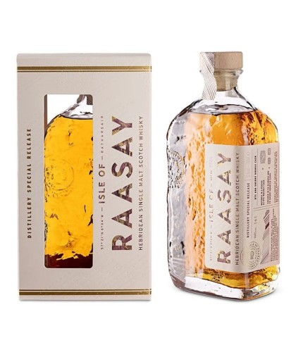 Fles Isle of Raasay Special Release 2022, Schotse single malt van het eiland Raasay, op voorraad bij slijterij t Bockje in Bathmen