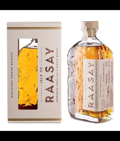 Fles Isle of Raasay Special Release 2022, Schotse single malt van het eiland Raasay, op voorraad bij slijterij t Bockje in Bathmen