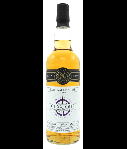 Fles Claxton&rsquo;s Exploration Benrinnes 9Y 2013, single malt whisky, op voorraad bij slijterij t Bockje in Bathmen