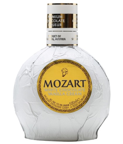 Mozart White Chocolate, bij slijterij t Bockje in Bathmen