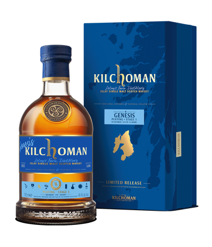 Fles Islay single malt van Kilchoman, op voorraad bij slijterij t Bockje in Bathmen