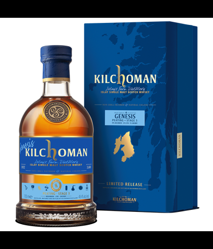 Fles Islay single malt van Kilchoman, op voorraad bij slijterij t Bockje in Bathmen