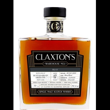 Claxton's Warehouse No.1 Bunnahabhain 17 Years Old 2008
