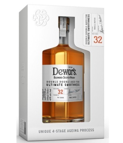 Bouteille de Dewar's 32Y Double Double Aged, whisky