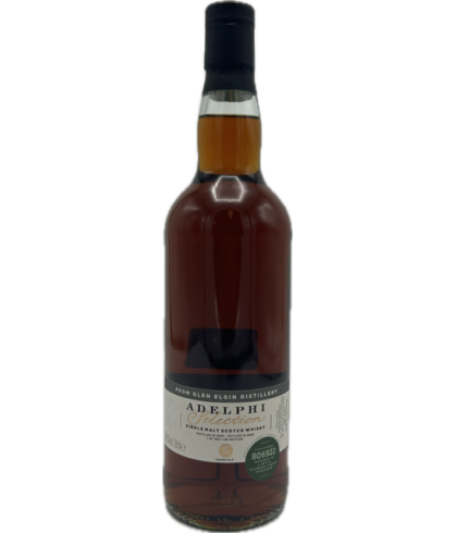 Fles Adelphi Glen Elgin 16 Years Old, single malt whisky, op voorraad bij slijterij t Bockje in Bathmen