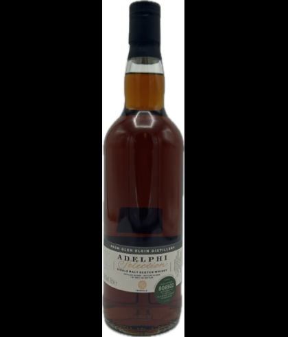 Fles Adelphi Glen Elgin 16 Years Old, single malt whisky, op voorraad bij slijterij t Bockje in Bathmen