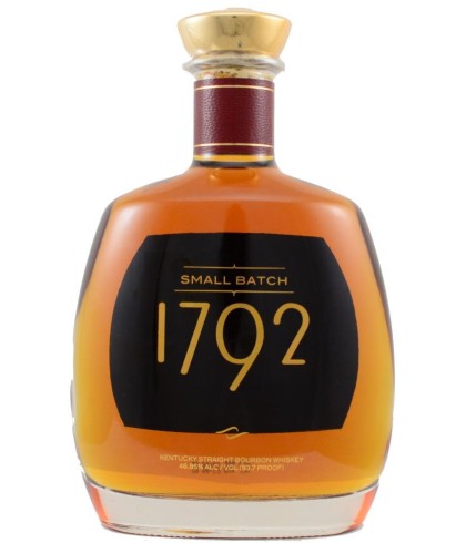 Fles 1792 Small Batch, whisky, op voorraad bij slijterij t Bockje in Bathmen