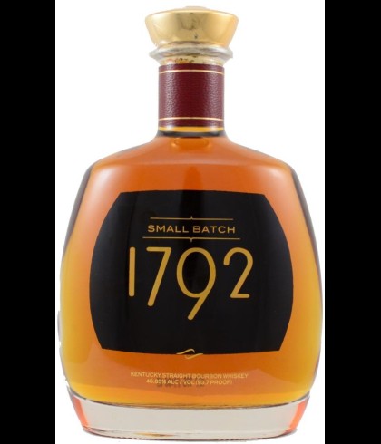 Fles 1792 Small Batch, whisky, op voorraad bij slijterij t Bockje in Bathmen