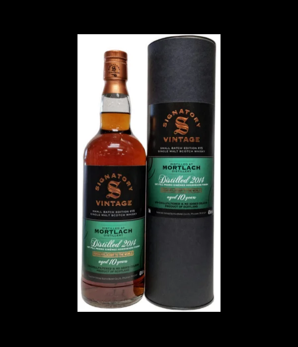 Signatory Mortlach 2014 #15 Small Batch bij t Bockje in Bathmen