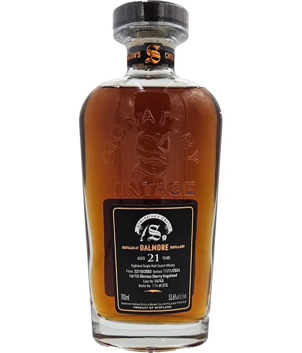 Dalmore 2003 Signatory Symington’s Choice 21 Years Old bij t Bockje in Bathmen