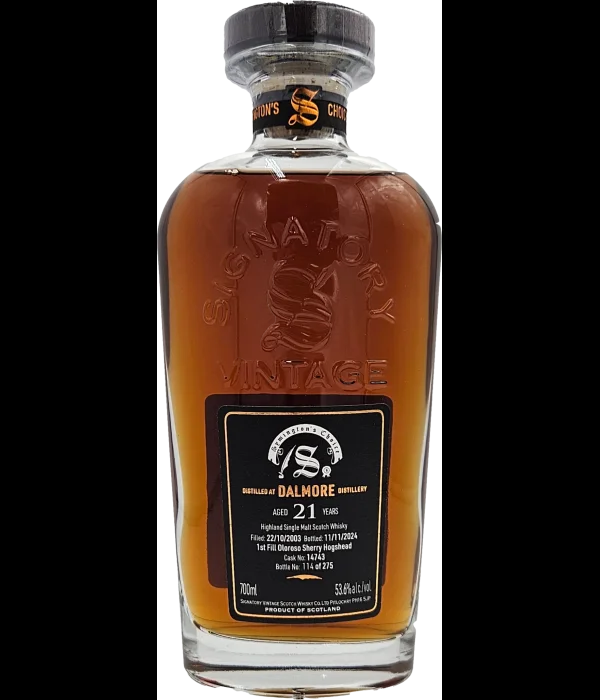 Dalmore 2003 Signatory Symington’s Choice 21 Years Old bij t Bockje in Bathmen