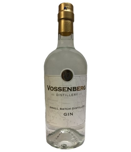 Fles Vossenberg Small Batch Gin, gin, bij slijterij t Bockje in Bathmen
