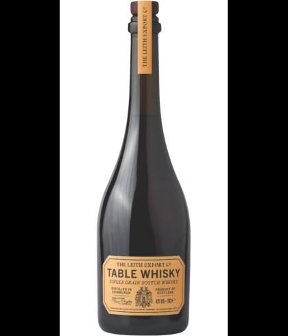 Fles The Leith Export Co. Table Whisky Single Grain, whisky, op voorraad bij slijterij t Bockje in Bathmen