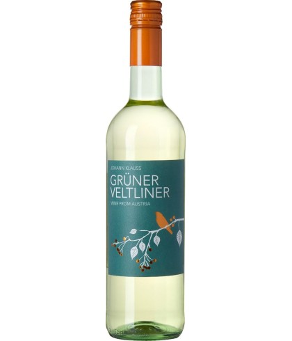 Fles Johann Klauss Gruner Veltliner, wijn op voorraad bij slijterij t Bockje in Bathmen