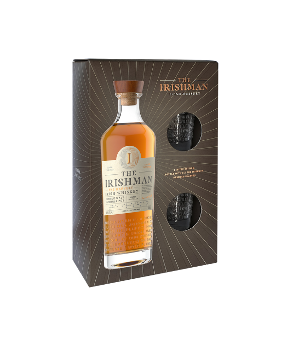 The Irishman The Harvest Geschenkverpakking met 2 Glazen bij t Bockje in Bathmen