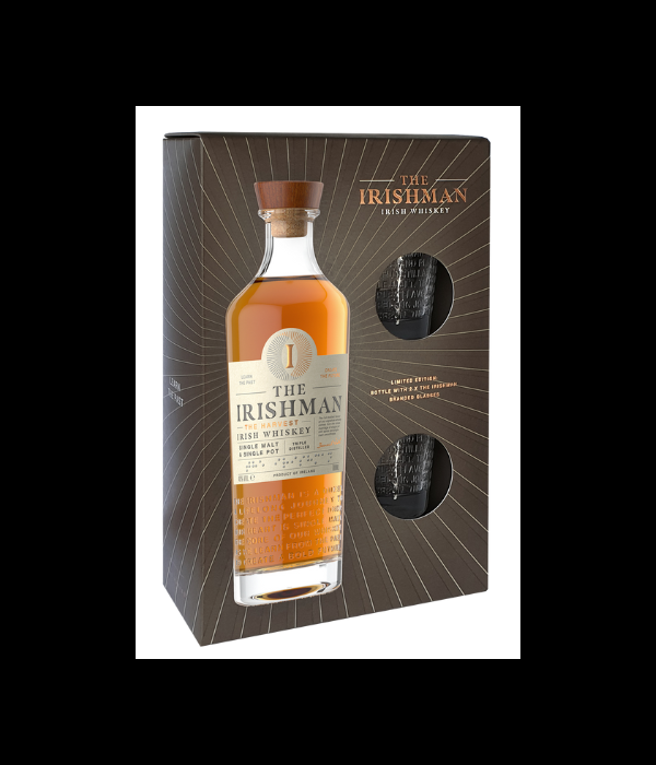 The Irishman The Harvest Geschenkverpakking met 2 Glazen bij t Bockje in Bathmen
