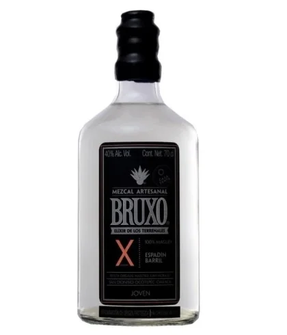 Mezcal Bruxo X Espadin Barril, bij slijterij t Bockje in Bathmen