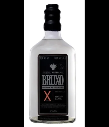 Mezcal Bruxo X Espadin Barril, bij slijterij t Bockje in Bathmen
