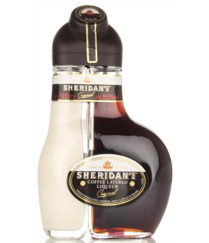 Likeur Sheridan's Coffee Likeur van Sheridan's Coffee, bij slijterij ’t Bockje in Bathmen