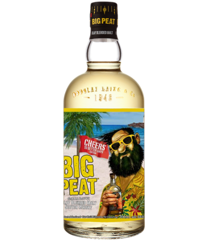 Fles Big Peat Cheers To Better Days, single malt whisky, op voorraad bij slijterij t Bockje in Bathmen