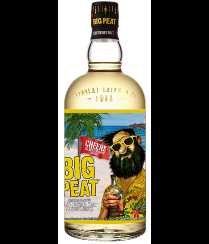 Fles Big Peat Cheers To Better Days, single malt whisky, op voorraad bij slijterij t Bockje in Bathmen