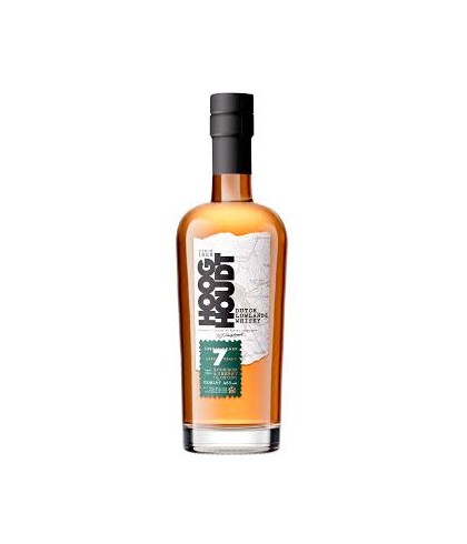 Fles Hooghoudt Double Cask Whisky 7 Years Old, whisky, op voorraad bij slijterij ’t Bockje in Bathmen