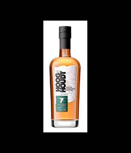 Fles Hooghoudt Double Cask Whisky 7 Years Old, whisky, op voorraad bij slijterij t Bockje in Bathmen