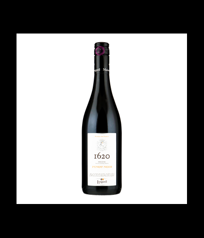 Fles Lorgeril 1620 pinot noir, wijn op voorraad bij slijterij t Bockje in Bathmen
