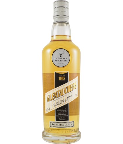 Fles Distillery Label Glentauchers 2005, single malt whisky, op voorraad bij slijterij t Bockje in Bathmen